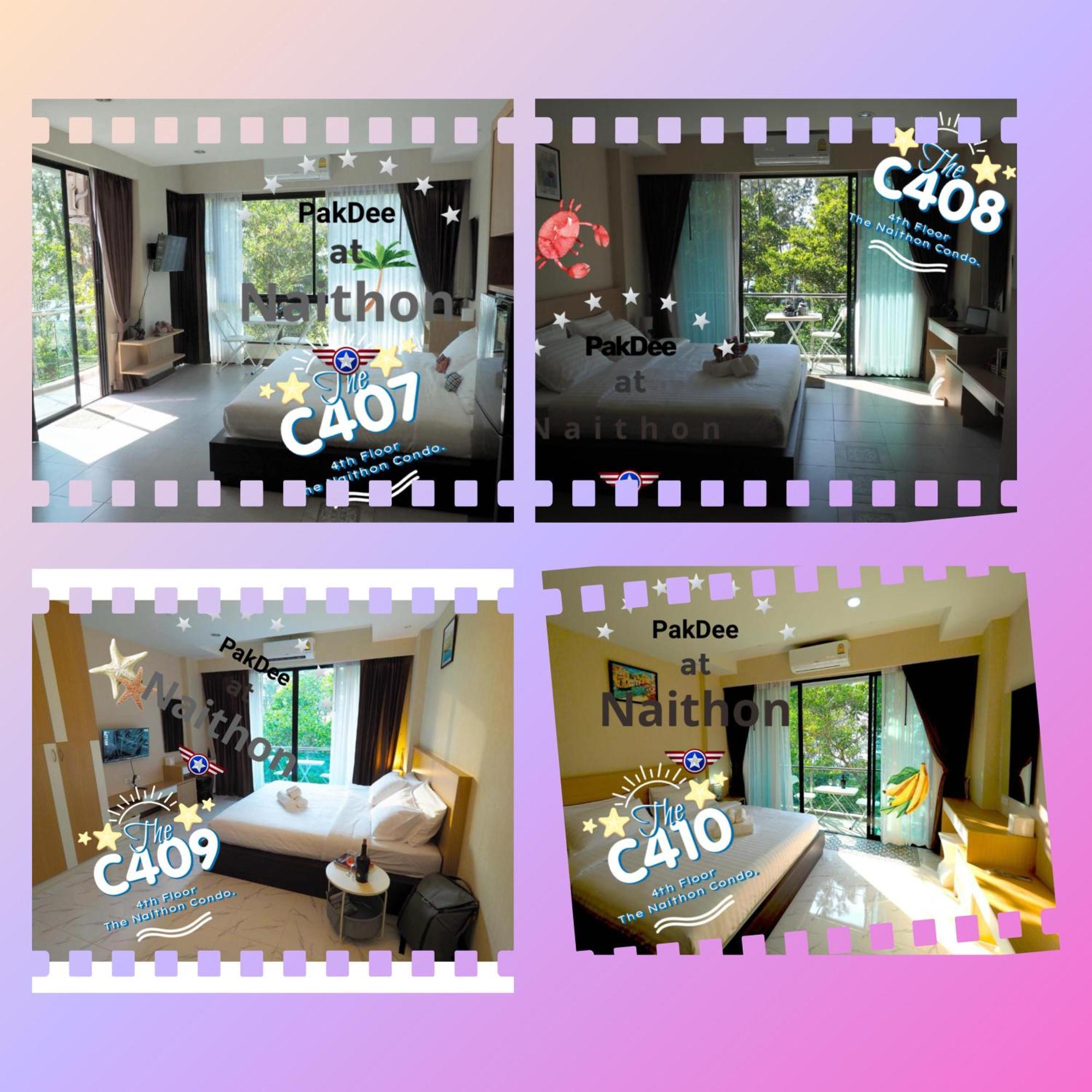 Apartamento Pak Dee At Naithon Exterior foto
